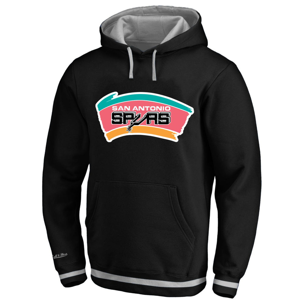 Black San Antonio Spurs Big & Tall Hardwood Classics Hoodie | NBA