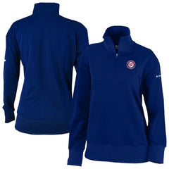 Washington Nationals Columbia Women's Birchwood Hills Quarter-Zip Pullover - MLB Pullover