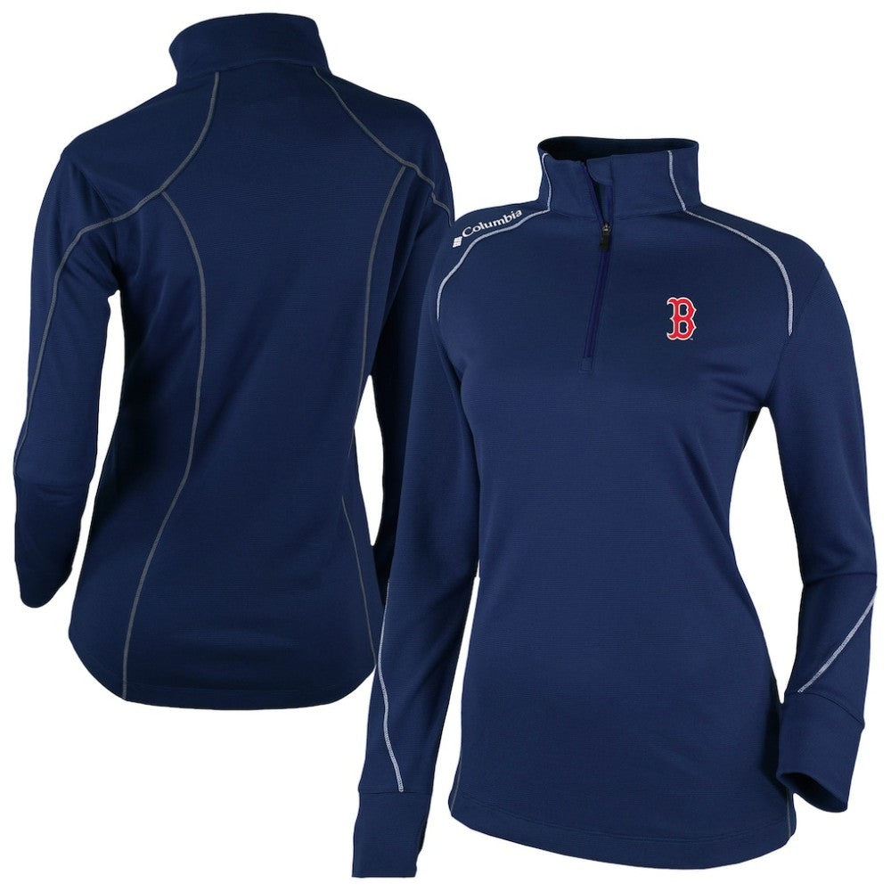 Boston Red Sox Columbia Women's Shotgun 2.0 Quarter-Zip Pullover - MLB Pullover