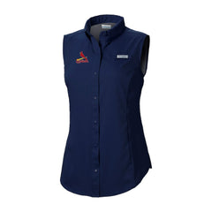 St. Louis Cardinals Columbia Women's Tamiami Sleeveless Shirt - MLB