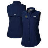 Milwaukee Brewers Columbia Women's Tamiami Sleeveless Shirt - MLB