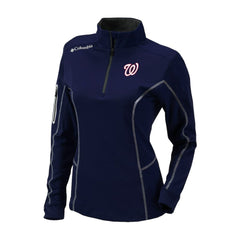 Washington Nationals Columbia Shotgun Quarter-Zip Top - MLB Tops