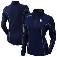 Detroit Tigers Columbia Shotgun Quarter-Zip Top - MLB Tops