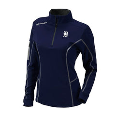 Detroit Tigers Columbia Shotgun Quarter-Zip Top - MLB Tops