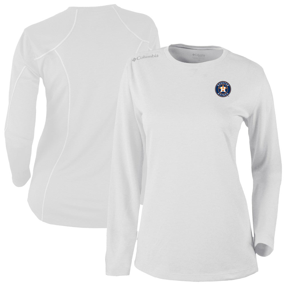 Houston Astros Columbia Shotgun Long Sleeve T-Shirt - MLB T-shirts