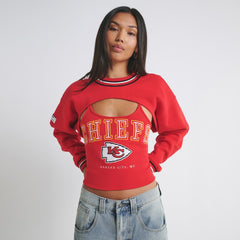 Kansas City Chiefs Off Season Women's Fleece Shrug Cami | NFL New