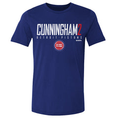 Blue Cade Cunningham Detroit Pistons 500 Level Elite T-Shirt sale | NBA