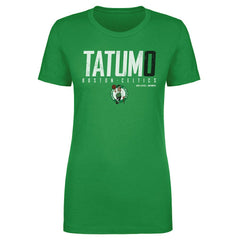 Kelly Green Jayson Tatum Boston Celtics 500 Level Women's Elite T-Shirt | NBA