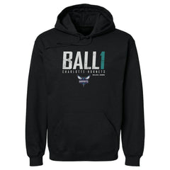Black LaMelo Ball Charlotte Hornets 500 Level Elite Pullover Hoodie | NBA