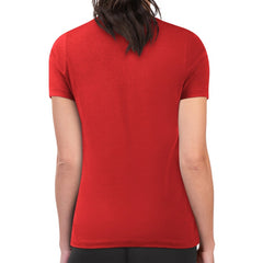 Washington Nationals G-III 4Her by Carl Banks Women's Super-Slim Fit Lightweight Double Heart T-Shirt - MLB T-shirts