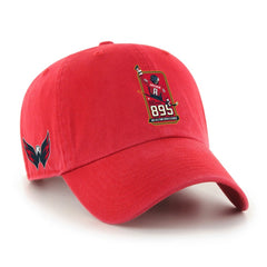 Alexander Ovechkin Washington Capitals '47 895 Most Goals of All Time Clean Up Adjustable Hat - NHL Hats