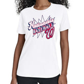 Washington Nationals Starter Women's Drive-In T-Shirt - MLB T-shirts