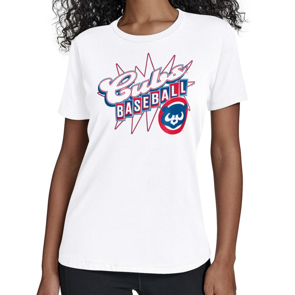 Chicago Cubs Starter Women's Drive-In T-Shirt - MLB T-shirts