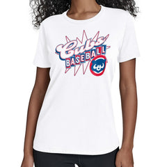 Chicago Cubs Starter Women's Drive-In T-Shirt - MLB T-shirts