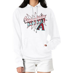Arizona Diamondbacks Starter Women's Drive-In Pullover Hoodie - MLB Hoodies