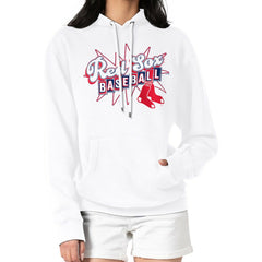 Boston Red Sox Starter Women's Drive-In Pullover Hoodie - MLB Hoodies