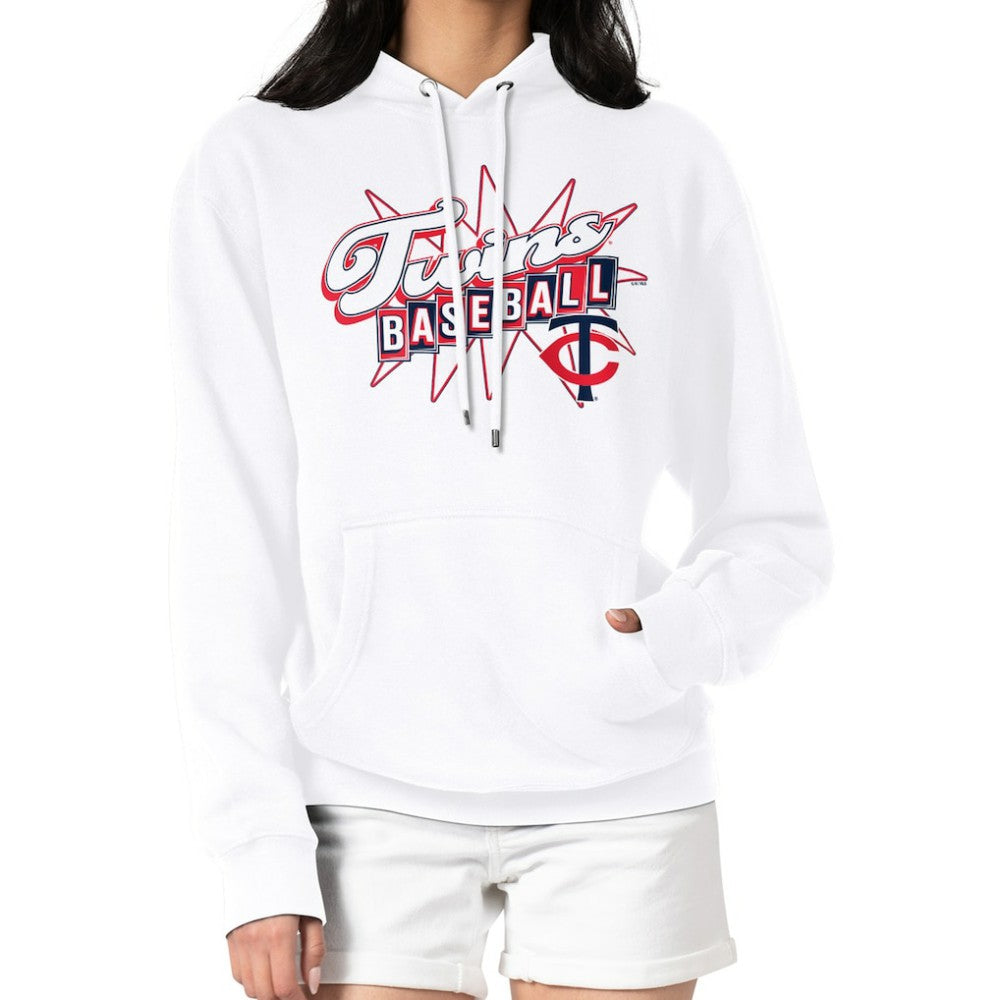 Minnesota Twins Starter Women's Drive-In Pullover Hoodie - MLB Hoodies