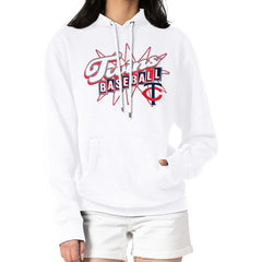 Minnesota Twins Starter Women's Drive-In Pullover Hoodie - MLB Hoodies
