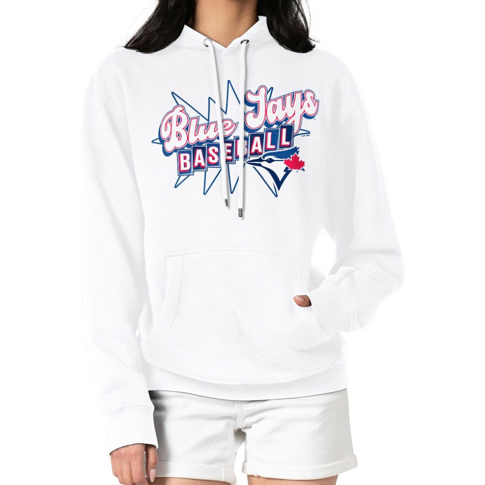 Toronto Blue Jays Starter Women's Drive-In Pullover Hoodie - MLB Hoodies
