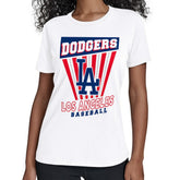 Los Angeles Dodgers Starter Women's Poster Print T-Shirt - MLB T-shirts
