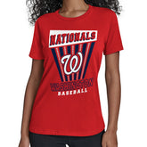 Washington Nationals Starter Women's Poster Print T-Shirt - MLB T-shirts