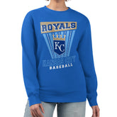 Kansas City Royals Starter Women's Poster Print Pullover Sweatshirt - MLB Pullover