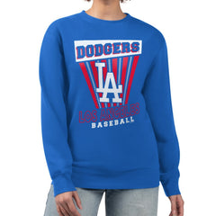 Los Angeles Dodgers Starter Women's Poster Print Pullover Sweatshirt - MLB Pullover