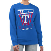 Texas Rangers Starter Women's Poster Print Pullover Sweatshirt - MLB Pullover