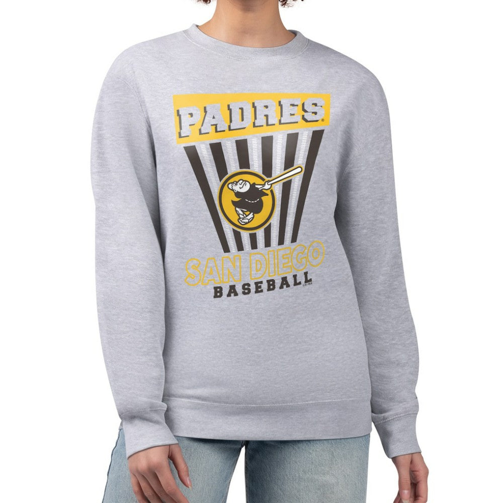 San Diego Padres Starter Women's Poster Print Pullover Sweatshirt - MLB Pullover