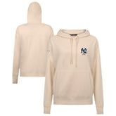 New York Yankees Levelwear Women's Cooperstown Collection Adorn Core Logo Pullover Hoodie - MLB Hoodies