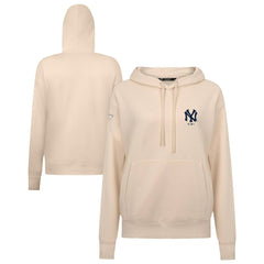 New York Yankees Levelwear Women's Cooperstown Collection Adorn Core Logo Pullover Hoodie - MLB Hoodies
