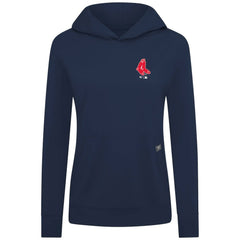 Boston Red Sox Levelwear Women's Cooperstown Collection Relay Core Logo Pullover Hoodie - MLB Hoodies