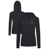 Colorado Rockies Levelwear Women's Cooperstown Collection Relay Core Logo Pullover Hoodie - MLB Hoodies