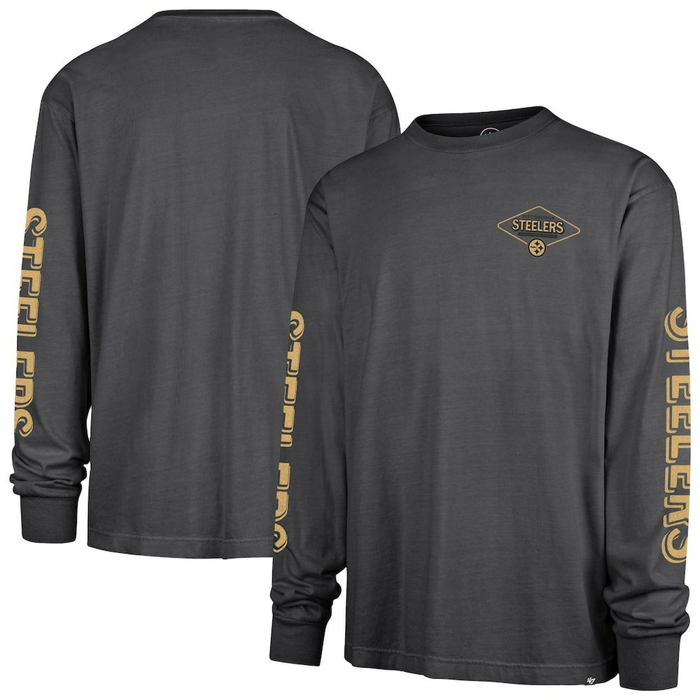 Pittsburgh Steelers '47 Cairn Ravine Foundation Long Sleeve T-Shirt | NFL Hot