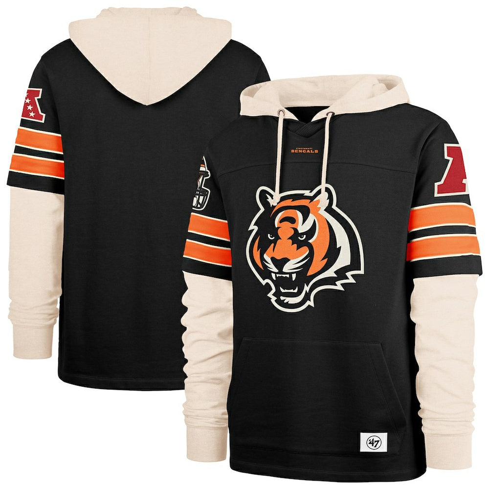 Cincinnati Bengals '47 Split Zone Cornerback Duo Hoodie | NFL Hot