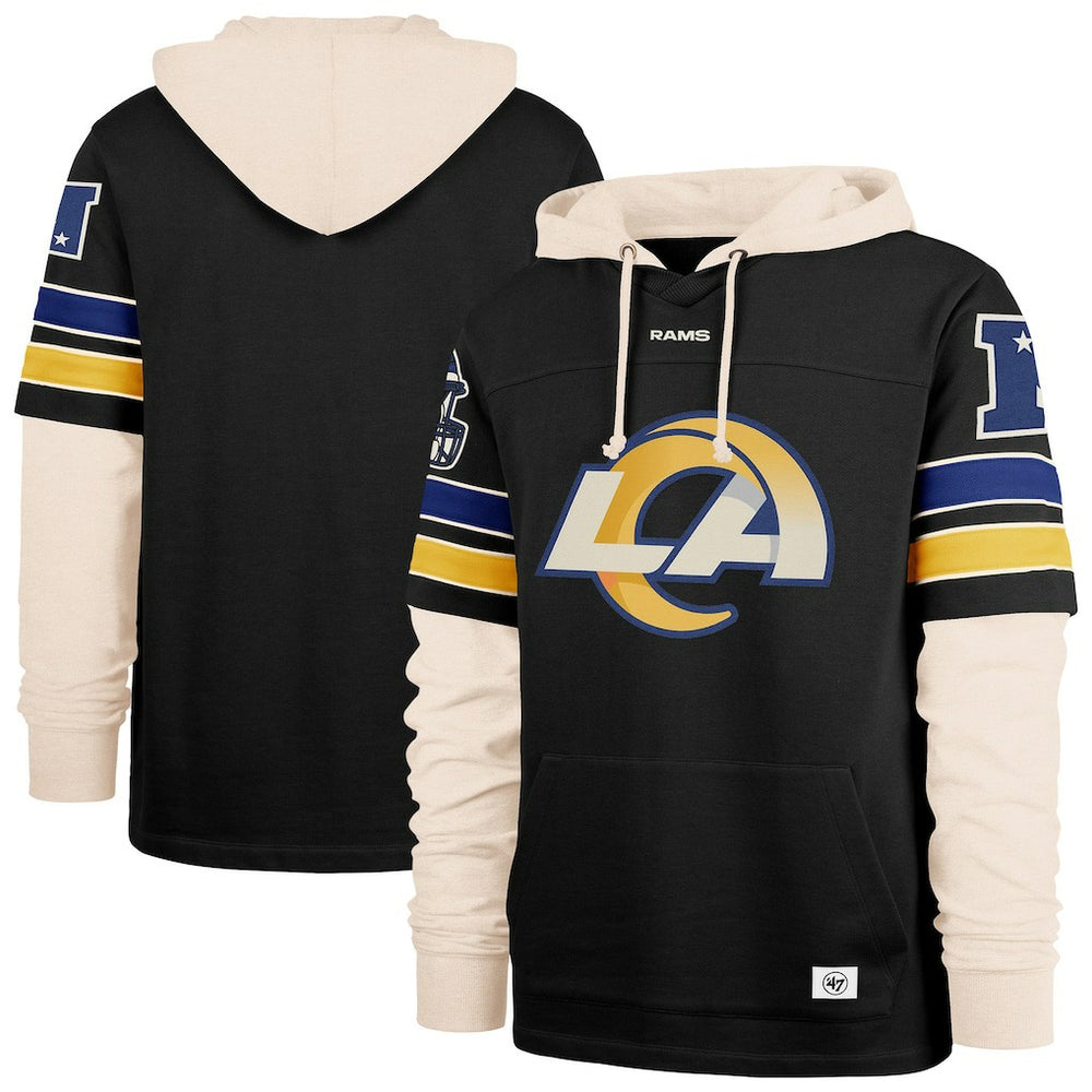 Los Angeles Rams '47 Split Zone Cornerback Duo Hoodie | NFL On sale