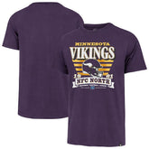 Minnesota Vikings '47 Stripe Splash Franklin T-Shirt | NFL Outlet