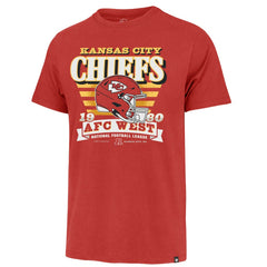Kansas City Chiefs '47 Stripe Splash Franklin T-Shirt | NFL US
