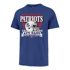 New England Patriots '47 Stripe Splash Franklin Throwback T-Shirt | NFL Outlet