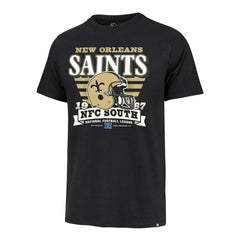 New Orleans Saints '47 Stripe Splash Franklin Throwback T-Shirt | NFL US