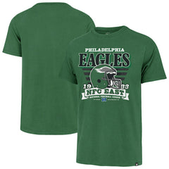 Philadelphia Eagles '47 Stripe Splash Franklin Throwback T-Shirt | NFL Sale