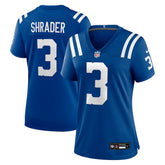 Indianapolis Colts Spencer Shrader Women's Team Game Jersey | NFL Discount