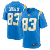 Los Angeles Chargers Tyler Conklin Team Game Jersey | NFL New