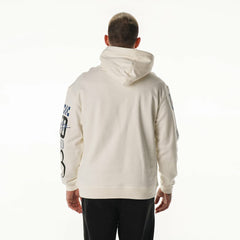 Indianapolis Colts The Wild Collective Unisex Stacked Graphic Sleeve Fleece Hoodie | NFL Discount
