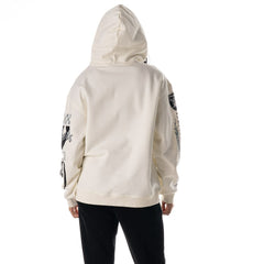 Las Vegas Raiders The Wild Collective Unisex Stacked Graphic Sleeve Fleece Hoodie | NFL New