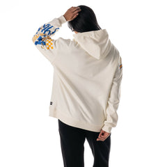 Los Angeles Chargers The Wild Collective Unisex Stacked Graphic Sleeve Fleece Hoodie | NFL New