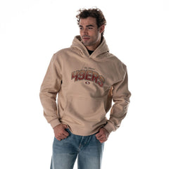 San Francisco 49ers The Wild Collective Unisex Oversized Graphic Fleece Hoodie | NFL Outlet