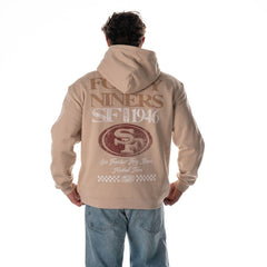 San Francisco 49ers The Wild Collective Unisex Oversized Graphic Fleece Hoodie | NFL Outlet