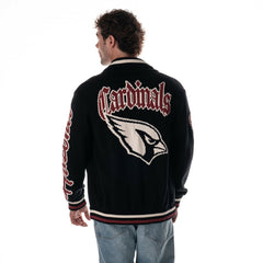 Arizona Cardinals The Wild Collective Unisex Jacquard Full-Zip Sweater | NFL Hot