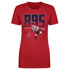 Alexander Ovechkin Washington Capitals 500 Level Women's NHL All-Time Leading Goal Scorer Bold T-Shirt - NHL T-shirts
